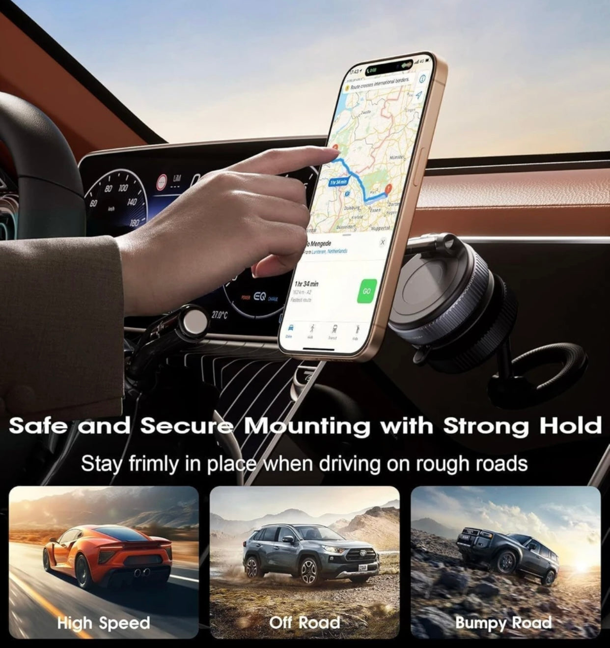 Magnetic 360° Rotating Phone Holder
